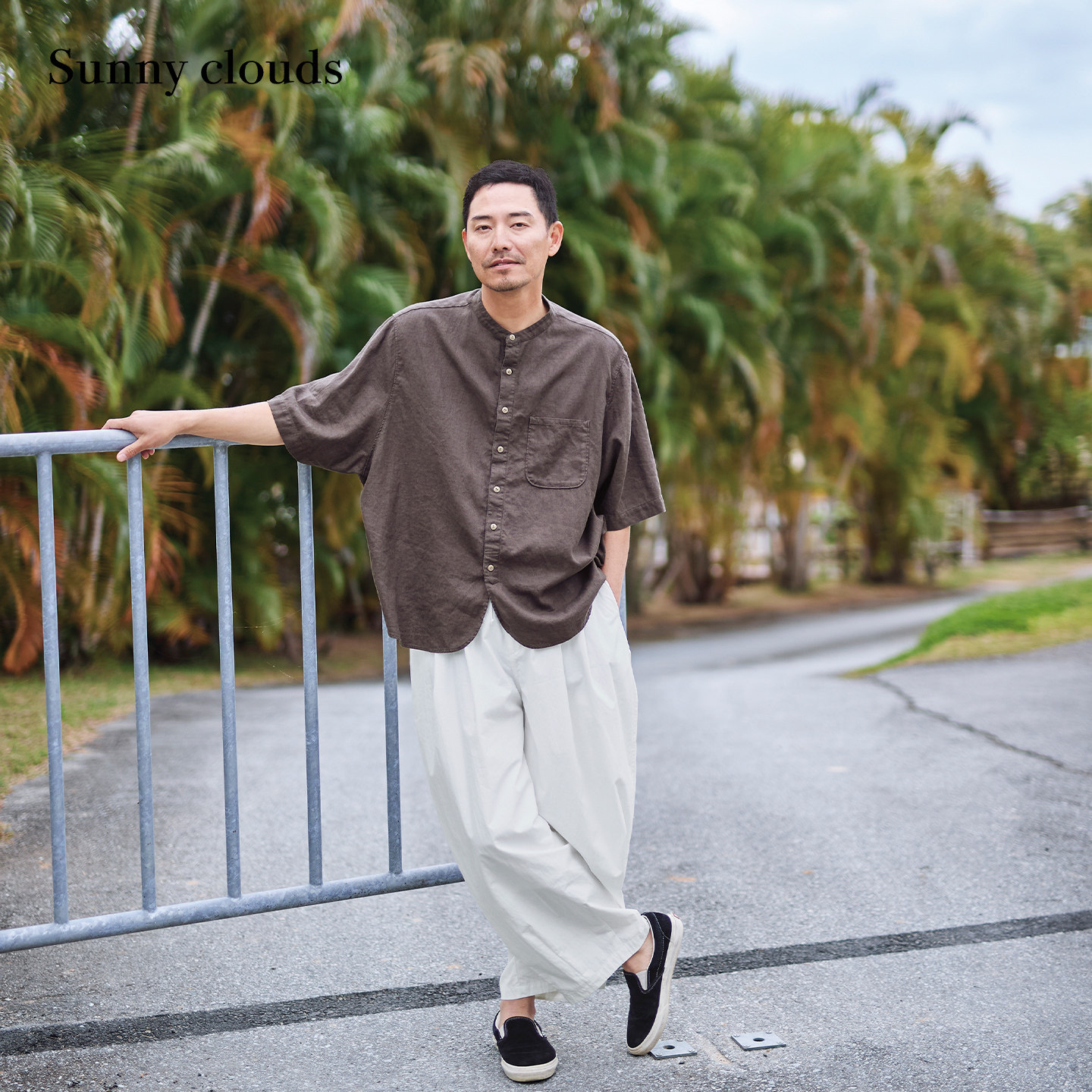 26年夏季新品白色气球裤长裤图片
