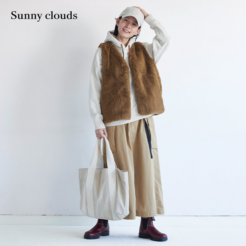 冬季新品 桑妮库拉/Sunny clouds山系户外风半身裙工装文艺半身裙 女装/女士精品 半身裙 原图主图