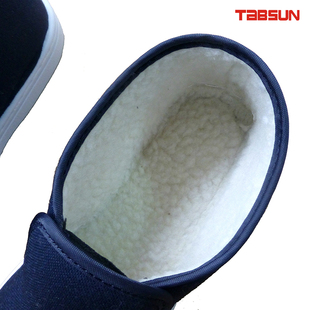 洁净棉鞋 TABSUN防静电棉鞋 防寒羊羔绒毛洁净棉鞋 保暖无尘鞋 冬季