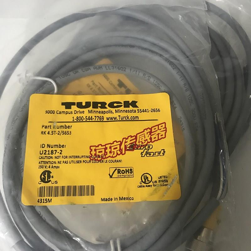 议价图尔克TURCK 连接线RK 4.5T-2/S653 RSC 4.5T-2/S1538