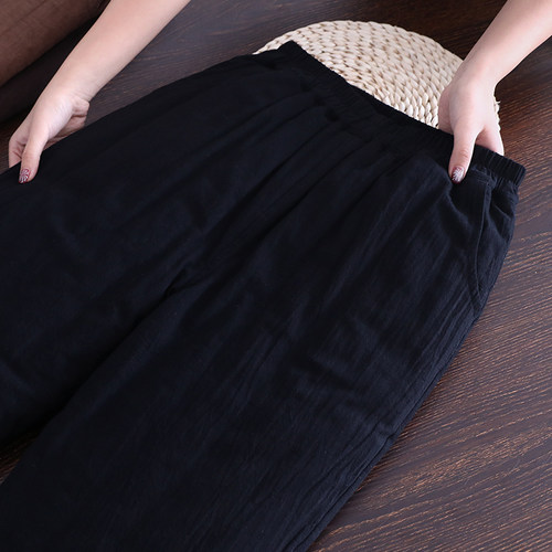 中医健康推荐棉花棉裤 排湿寒外穿夹棉保暖裤 宽松可水洗加厚长裤