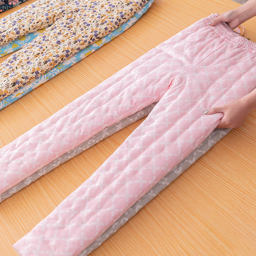 棉花手工棉裤女妈妈内穿保暖裤