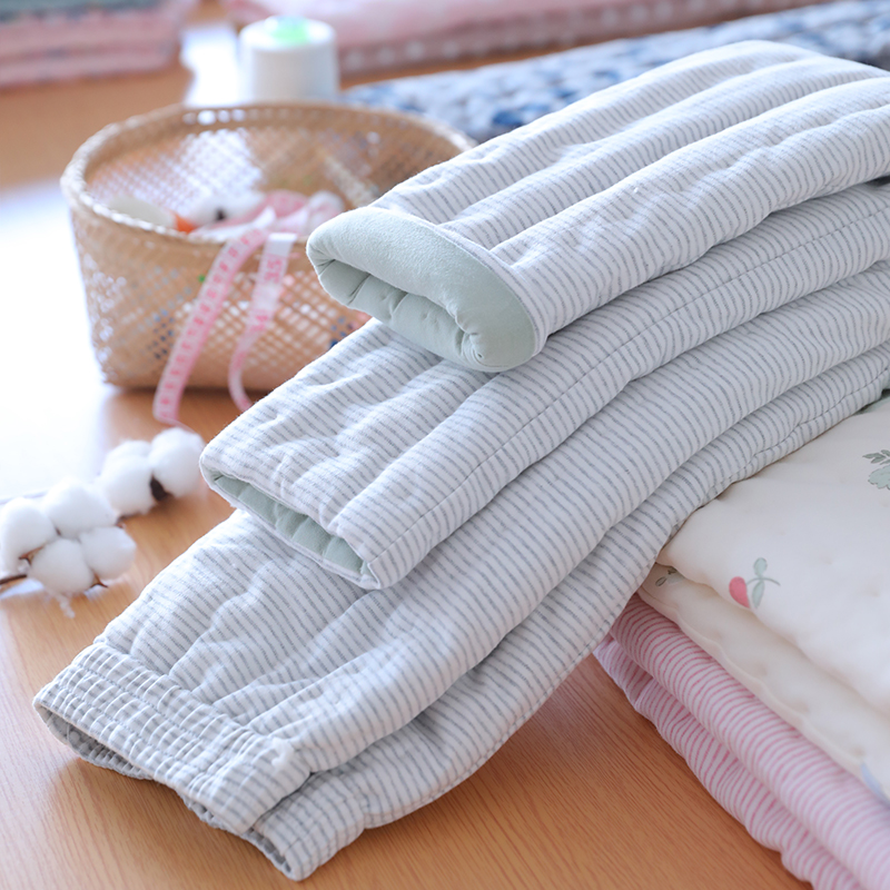 女士棉花手工棉裤加厚保暖裤