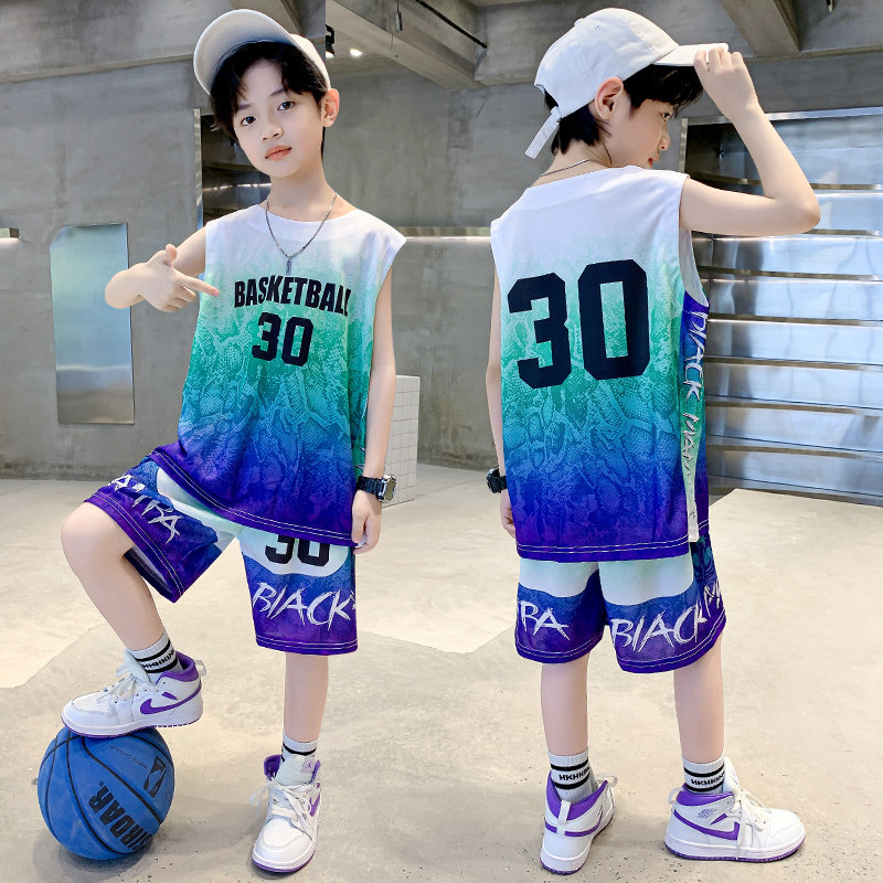 男童夏装背心套装夏季2026新款