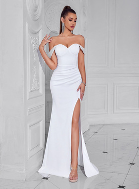 , evening dress, split banquet, president's dress wholesale