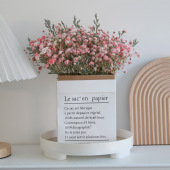 云南风干满天星干花花束卧室餐厅客厅装 饰宿舍摆件桌面摆设送纸袋