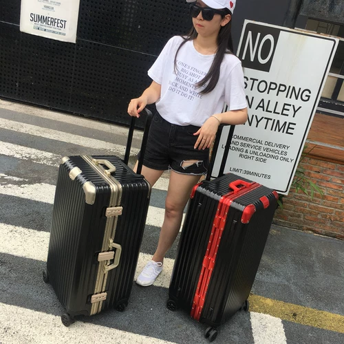 Вместительный и большой брендовый универсальный чемодан, увеличенная толщина, популярно в интернете