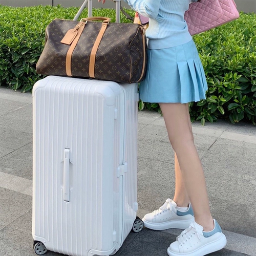 Вместительный и большой универсальный сверхлегкий чемодан с молнией, 26 дюймов, популярно в интернете, 36 дюймов