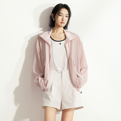 XG雪歌防晒外套女薄款2026夏新款轻透户外休闲皮肤衣XM207610A816