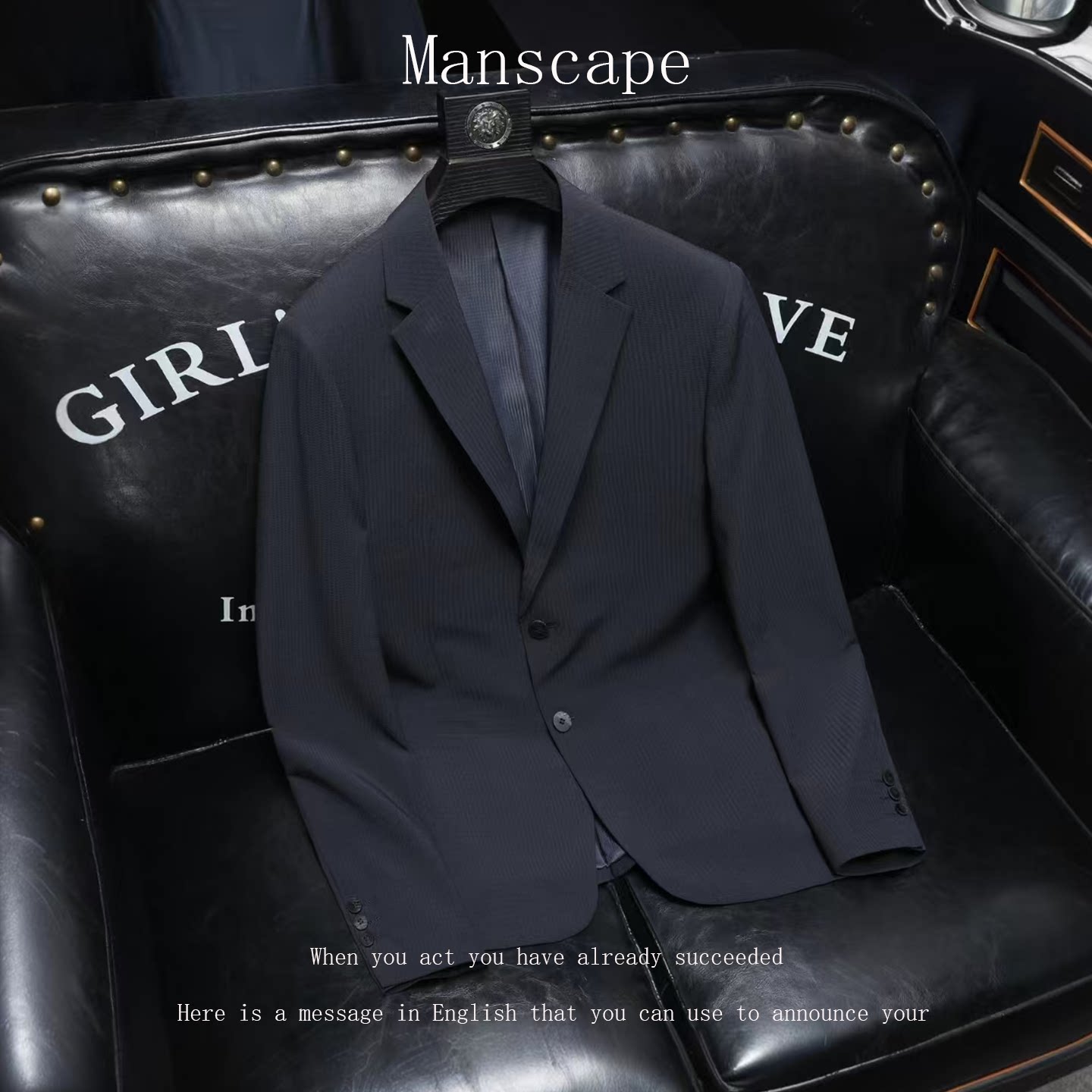 轻奢高级感四季休闲西装男士韩版修身西装单西服免烫正式上衣外套