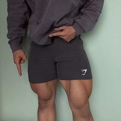 gymshark鲨鱼篮球健身运动短裤男士夏季透气速干宽松休闲跑步裤子