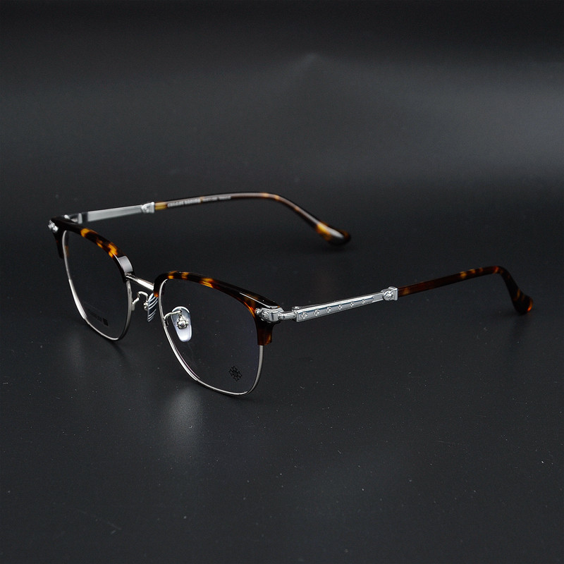 超轻无感金丝眼镜 板材纯钛眼镜框 百搭款素颜镜框 可配近视老花