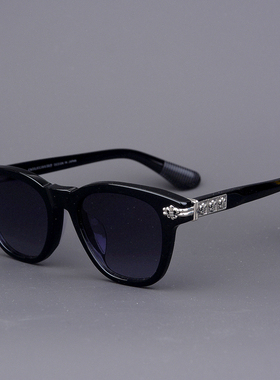 新款剋罗星大框板材复古墨镜男潮