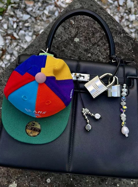 Novi同款stringting个性单尾蝴蝶云朵蘑菇包包饰品手机链挂件绳