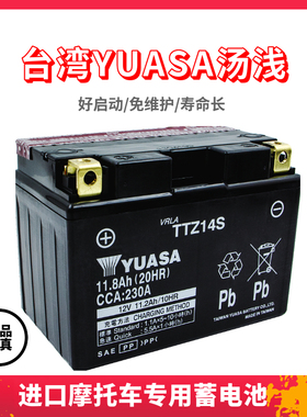 汤浅电池TTZ14S1290ADV/R1200GS/NC750/AK550/TMAX530摩托车电瓶