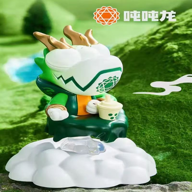 O2YWASA变色龙新品白日神游龙系列潮玩盲盒桌面摆件手办男生创意