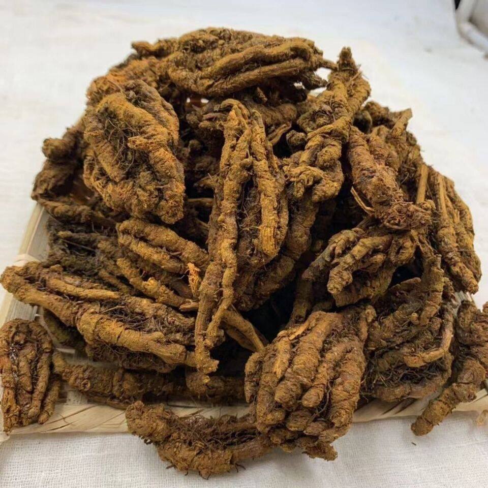 中药材黄连个中药鸡爪连黄连泡水黄莲片正品苦黄连粉 500克包邮