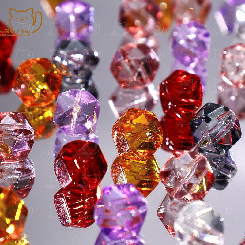 【摇落星光】琉璃切面仿水晶散珠手工diy串珠手链手机链饰品配件,饰品/流行首饰/时尚饰品新,其他DIY饰品配件,淘宝优惠券,粉丝福利购,淘宝优惠卷