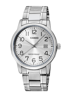 Casio卡西欧手表男指针商务正品石英男表MTP-V002D-7B海外直邮