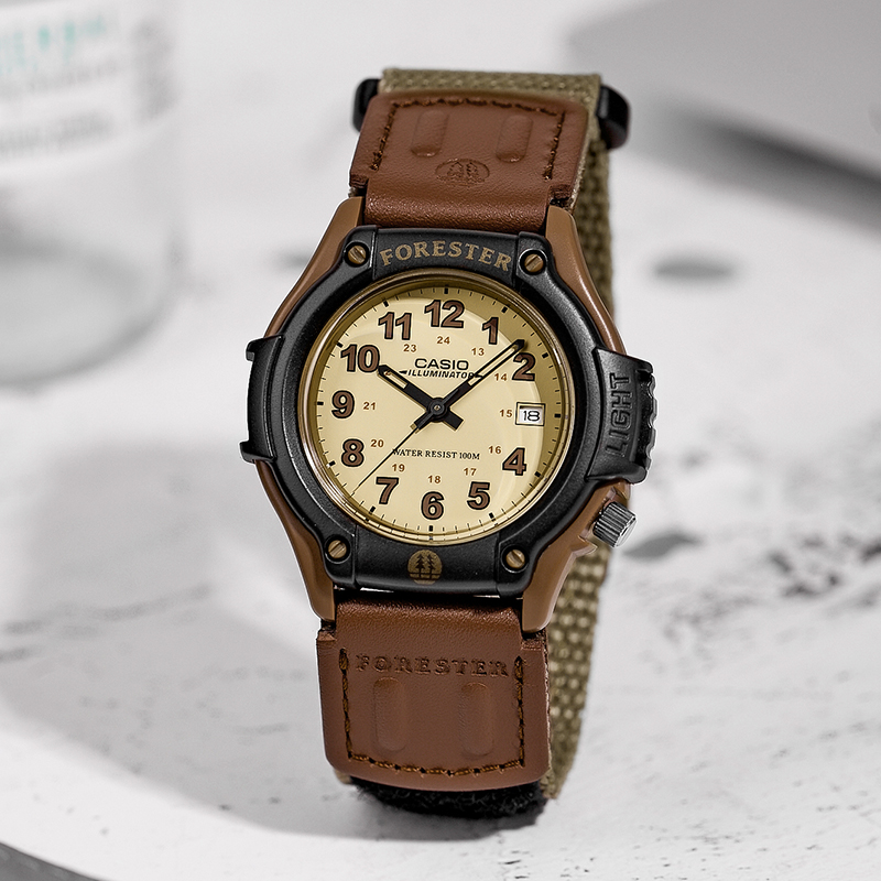 casio卡西欧森林人复古同款手表男手表女FT500WC香港直邮