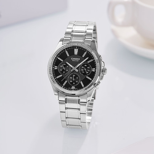 卡西欧商务石英男士手表