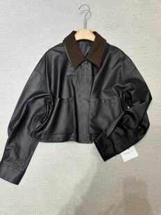 2025早秋新款 进口超薄皮皮衣外套 设计师款