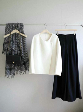 意大利Baby羊驼绒廓型小外套