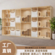 实木猫柜三层实木猫笼子室内家用猫别墅猫屋宠物店猫柜实木宠物柜