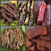 香脆酥 芝麻 嘎嘣脆正宗猪肉干巴 麻辣猪干巴回味下酒零嘴 包邮