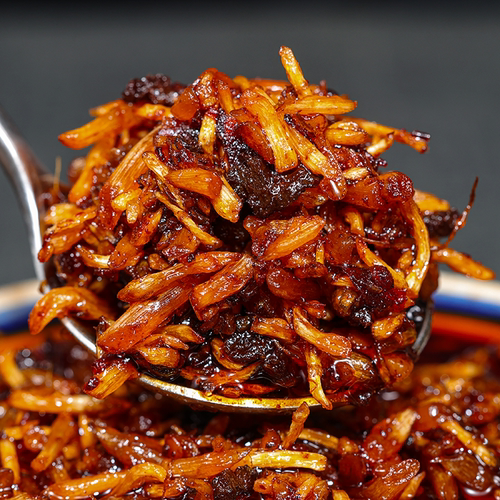 意外美味 香辣鱼腥草 折耳根牛肉风味下饭云贵川特色拌面酱等一味