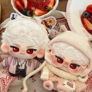 恋与深空周边秦彻棉花娃娃华丽小彻饼毛绒玩偶公仔礼物10cm海星体