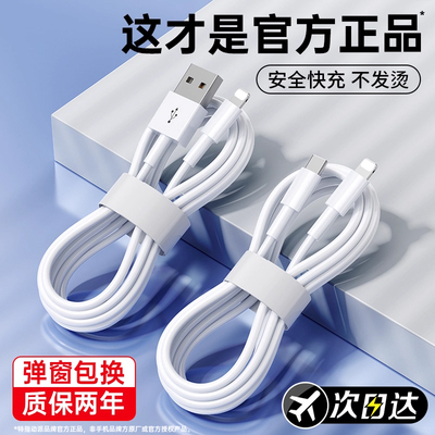 动派适用苹果PD30W快充数据线