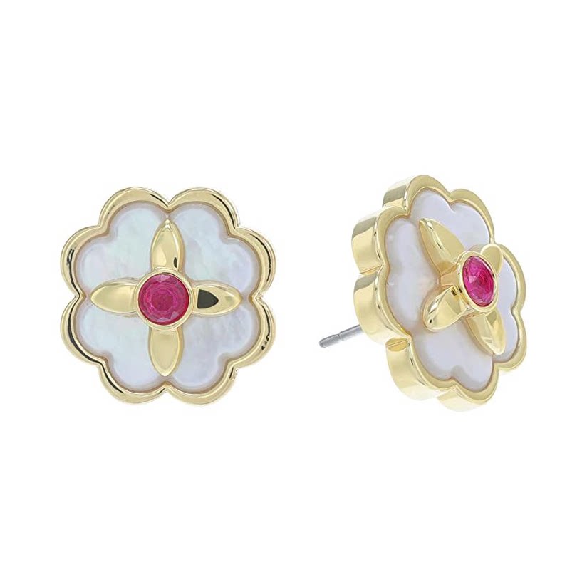 kate spade 凯特·丝蓓 bloom 经典铆钉耳环女