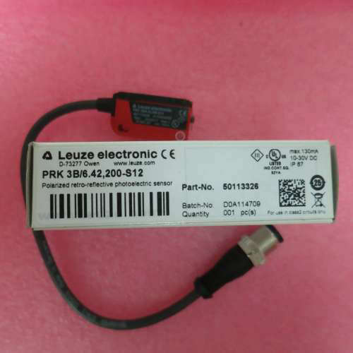 全新原装正品LEUZE劳易测 PRK3B/6.42，200-S12 50113326 现货