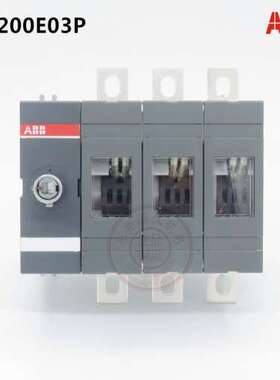 ABB隔离开关OT315E03P OT315E03K 3P 315A 断路器1SCA022718R8510