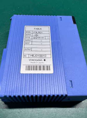 现货促销 原装拆机 YOKOGAWA 横河 F3LR01-0N 成色漂亮 实物照片