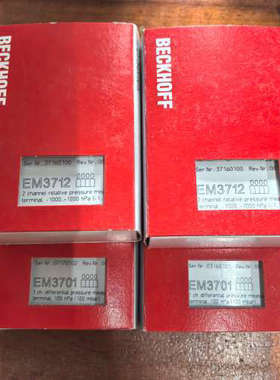 EM3712，3701现货促销全新原装正品未拆封BECKHOFF倍福模块实物照