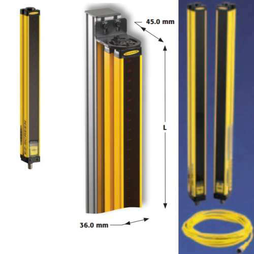 请询价！美国BANNER邦纳SLSP30-900Q88四级安全光幕，30mm分辨率