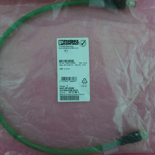 全新原装正品菲尼克斯 SAC-5P-MSB/0，5-900/FSB SCO 1517961 现