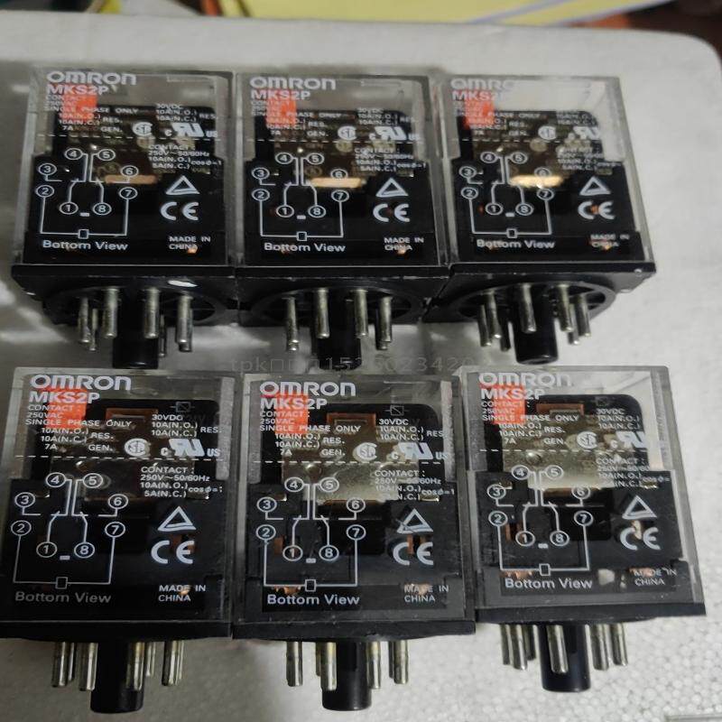 mks2p mks-2p mk-s2p m-ks2p 交流ac24v 圆8脚继电器功率继电