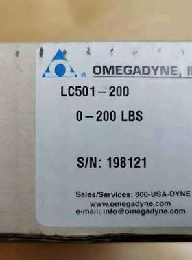 美国 OMEGADYNE 称重感测器 LC501-200