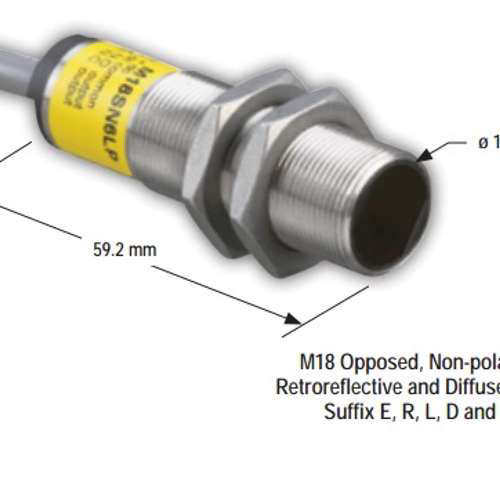 邦纳M186E，M18SP6R，M18SP6LP，M18SP6FF25，M18SP6FF100，M18SP