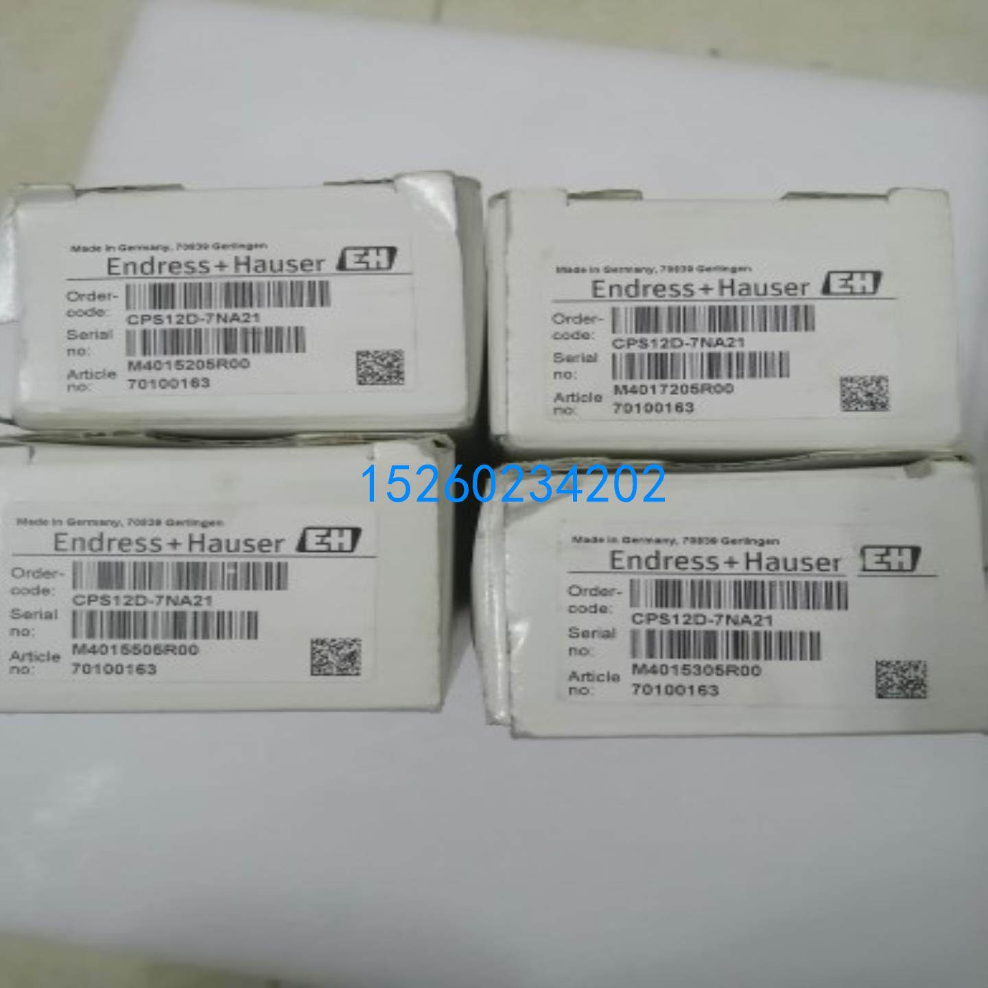 CPS12D-7NA21全新原装E+H恩德斯豪斯PH数字电极cps12d-7na21