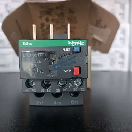 全新原装正品TeSys D系列热过载继电器 LRD32C 电流23-32A