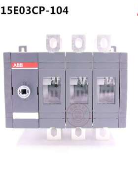 全新正品ABB PC级双电源转换开关手动式OT315E03CP-104 3P 315A