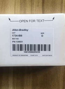1734-IM2原装美国AB罗克韦尔PLC模块质保一年POINTIO系列顺丰包邮