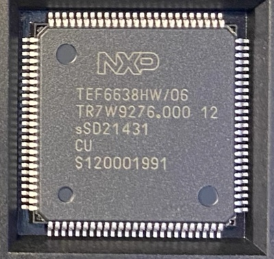 全新进口  TEF6638HW/06 LQFP100 功放芯片 可直拍