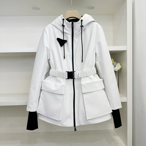 CAIHONG百搭中长款连帽薄利多销