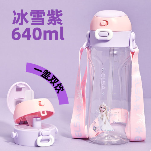 Disney/迪士尼爱莎吸管杯
