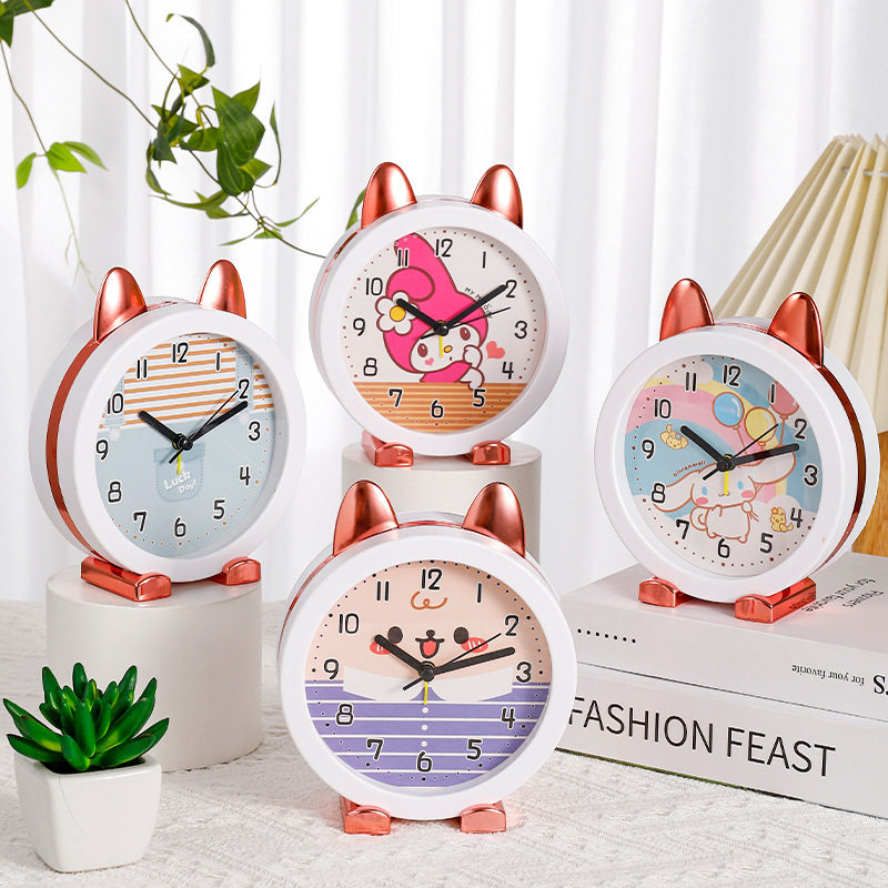 可爱卡通儿童小闹钟桌面台钟学生床头时钟创意网红闹铃数字钟表,宠物/宠物食品及用品,猫狗碗/慢食碗,淘宝优惠券,粉丝福利购,淘宝优惠卷